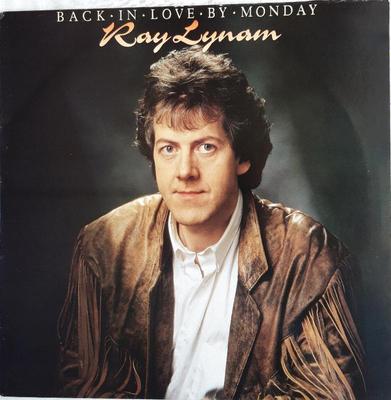 LP Record RAY LYNAM - Back In Love By Monday LP0047 Ritz Records 1988 UK Country Used