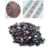 1000PCS Flatback Flatback Rhinestones AB Glass Rhinestones  Handicraft Decoration