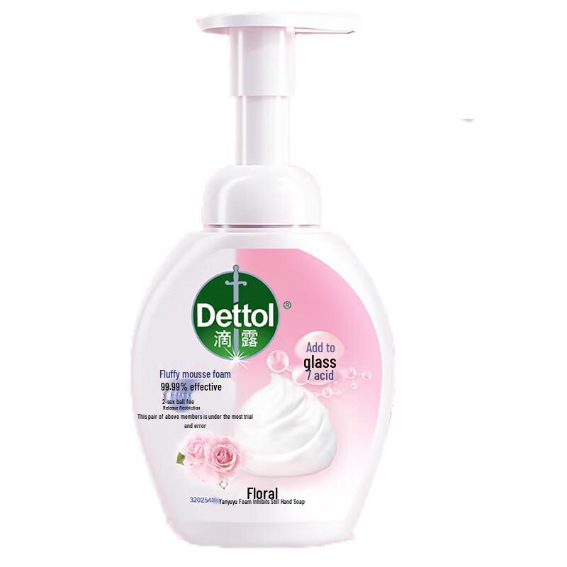 

Dettol Foaming Antibacterial Hand Soap, Floral Scent