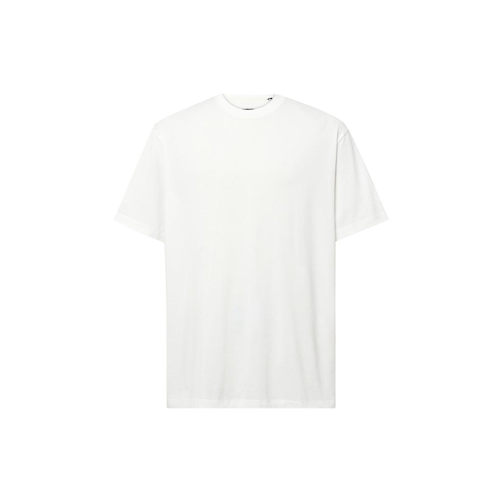 Y-3 FW22 Solid Color Crew Neck Pullover Short Sleeve T-Shirt Unisex Tops White IB4787