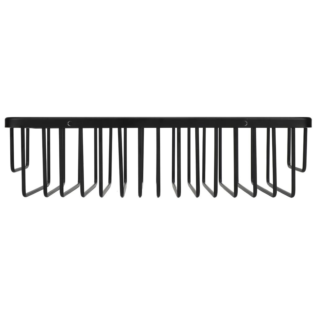 Wand-Aufbewahrungsregal Platz Aluminium Rostfrei Große Kapazität Küche Gewürz-Organisationskorb für Badezimmer Schönheitsstudio