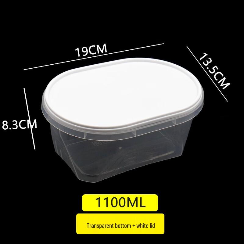 Handun Fandao 1100ml Round Plastic Food Containers (150-Pack)