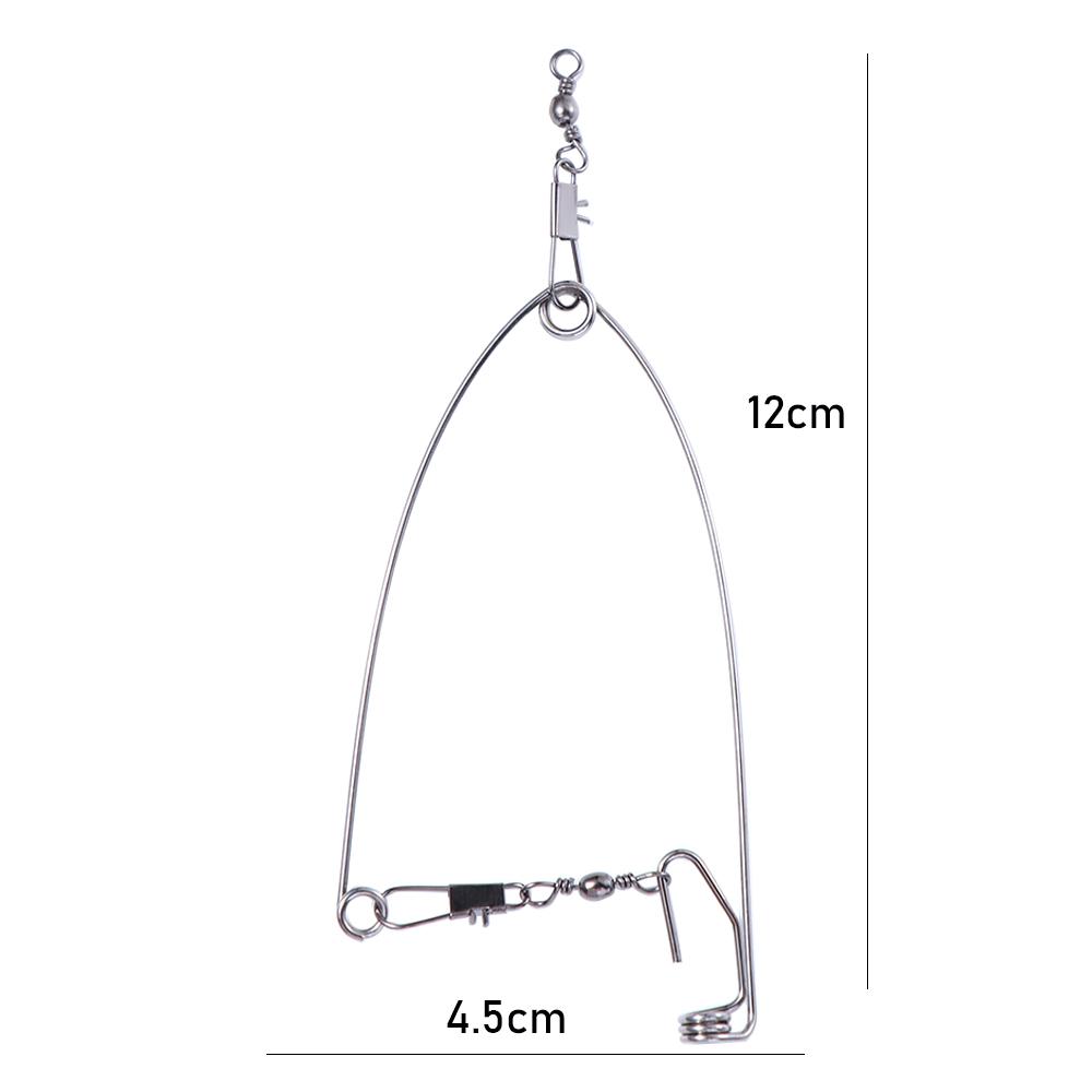 Spring Ejection Hook Automatic Fishing Hook Automatic Fishing Device Trigger Spring Hook