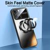 Magnetické bezdrátové nabíjení Nárazuvzdorné silikonové pouzdro na telefon iPhone 15 Pro Max 11/12/13/14 Pro Max Ochrana objektivu