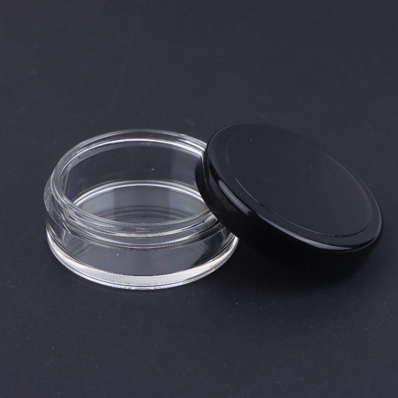 5G Portable Plastic Powder Box Empty Loose Powder Pot With Sieve Powder Puff Cosmetic Sifter Loose Jar Travel Makeup Container
