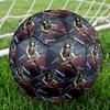 Kiss Rock and Roll Print Size 5 Soccer Ball, Standard Match Football for Sports Game and Team Practice, Ideal Gift for Soccer Fans