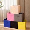 Foldable Non-Woven Storage Box for Wardrobes & Desktops