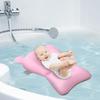 Baby Bath Suspension Prevent Slip Pad, Soft Quick Dry Lightweight Baby Bath Cushion Pad, Newborn Bathtub Mat Infant Bath Supporter Nonslip Floating