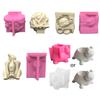 Flower Pot Silicone Mold Concrete Cement Flowerpot Mold Plaster Mold Cup Epoxy Resin Mold Home Decor