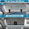 Stable Car Sun Visor UV Blocking Sun Visor Extender HD Mirror Anti Glare Sun Visor  Reduces UV Rays