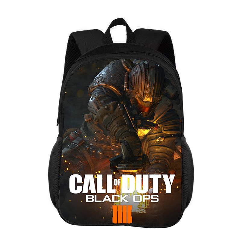 Call of Duty printed backpack new trend large capacity is the best campus companion for primary or secondary school student