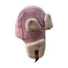 Hat Korean Version of Winter Men and Women Northeast Lei Feng Hat Outdoor Cycling Windproof Cold Thickened Warmth Plus Velvet Ear Protection Hat