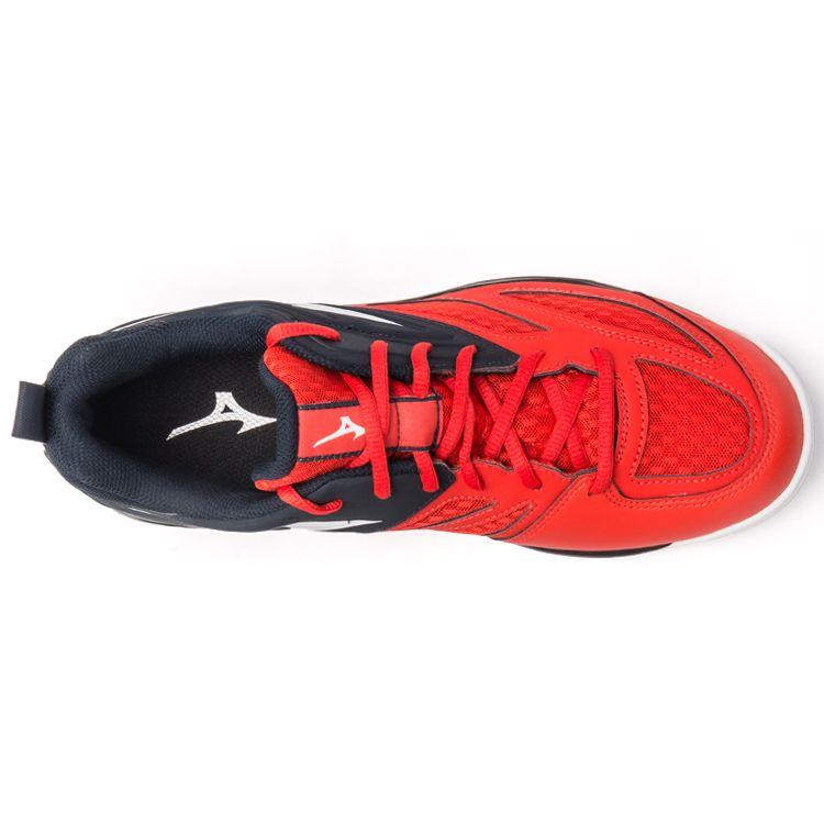 Mizuno Dynablite Non-Slip Durable Low-Top Training Shoes Unisex Sneakers Black Red White V1GA212263