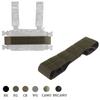Vest Chest Strap Extension Belt Molle Double-layer Elastic Band Only Compatible with MK4 Chest Strap