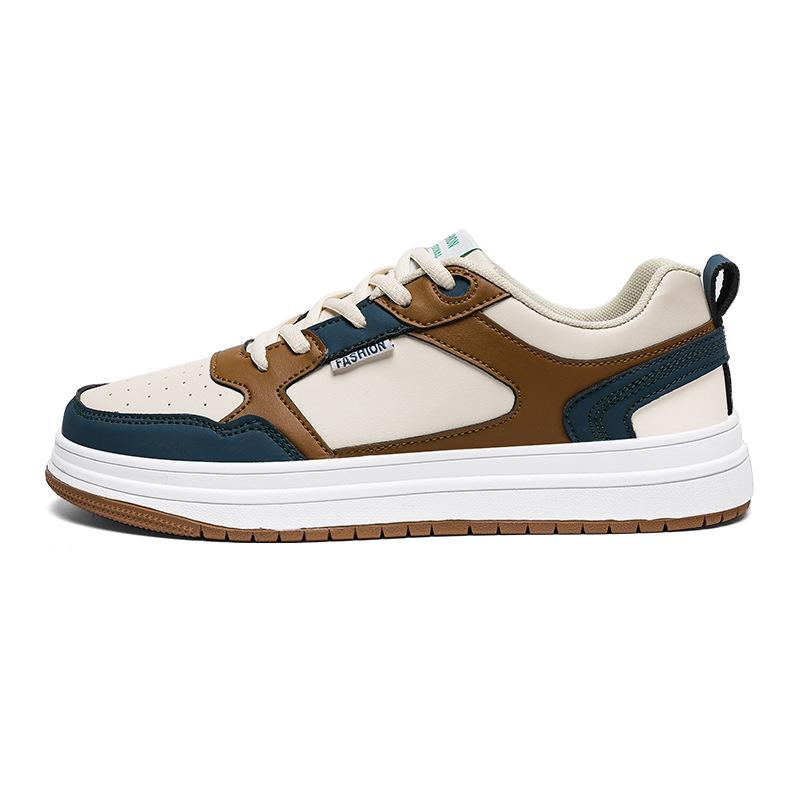 Large size board shoe size youth sports low-top sports shoes leather surface casual