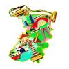 Suzhou City 2025 Metal Refrigerator Magnet: Creative Chinese Style