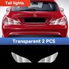 For Mercedes Benz AMG CLA 45 2013- Car Headlight Protective Film TPU Pre Cut Anti-Scratch Headlight Vinyl Film Accessories