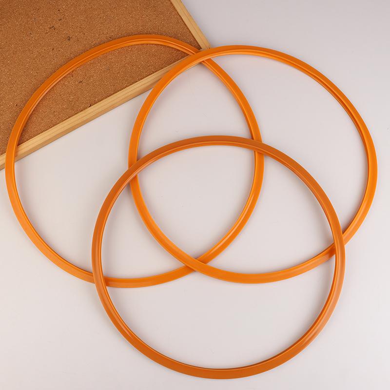 Silicone Rubber Gasket Sealing Ring High Temperature Resistant For Aluminum Pressure Cooker 18/20/22/24/26/28/30/32/34/36Cm