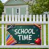 Versatile Decoration School Time Hanging Wall Banner Event Background for Classroom