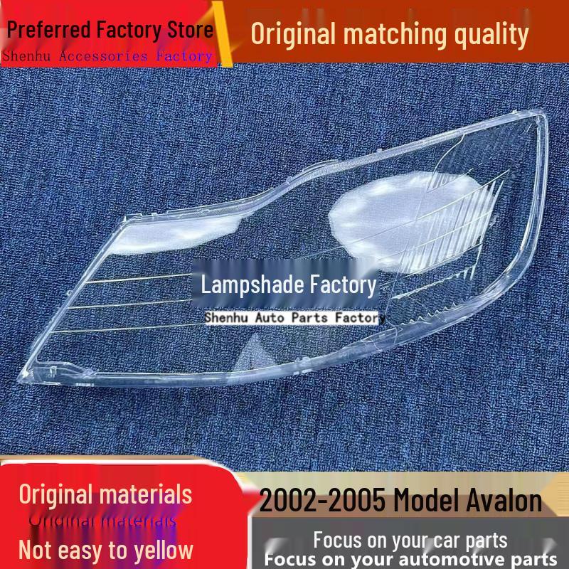 

Transparent Headlight Cover for 02-05 Asian Dragon Avalon Models Driver s side, standard, without adhesive