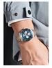 Benyar Men's Stainless Steel Multifunction Chronograph Watch - Luminous, Waterproof S002