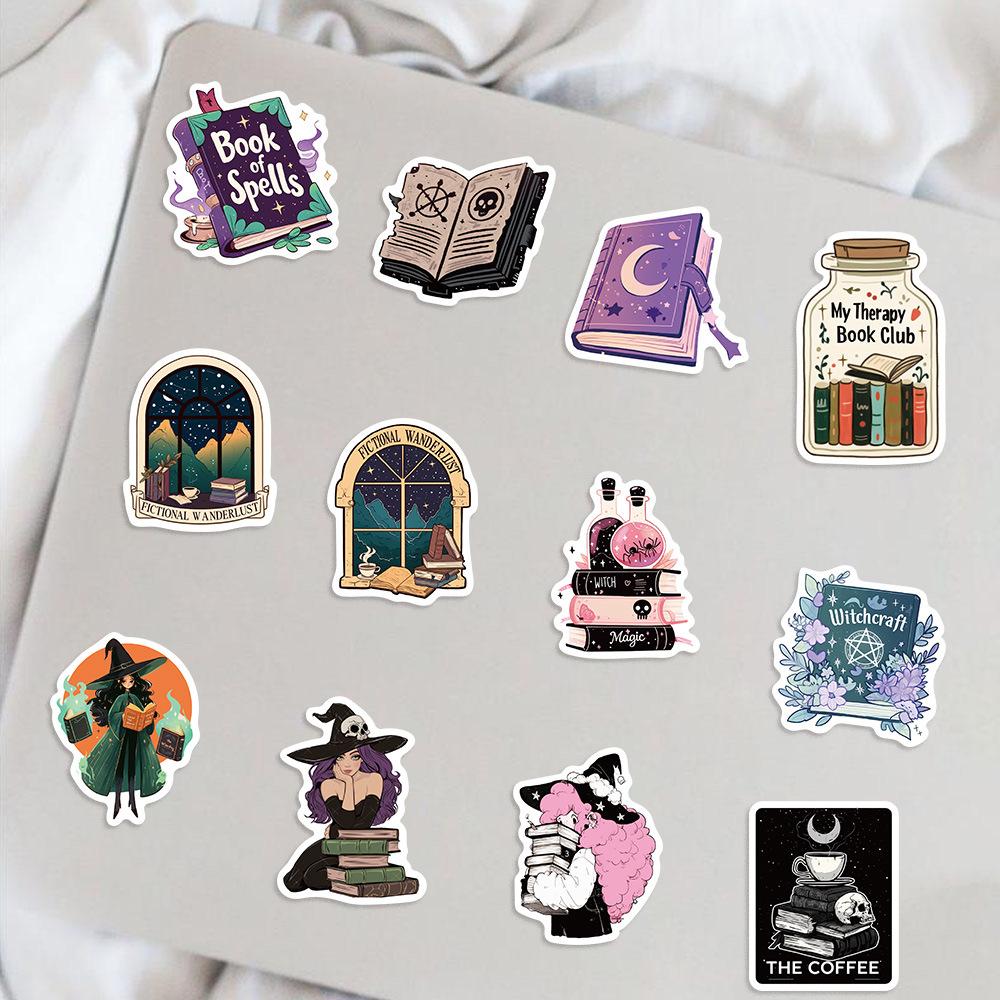 100 Witch Nerd Graffiti Stickers Decorate Guitar Laptop Suitcase DIY Waterproof