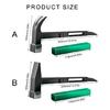 Multipurpose Craftsmen Building Hammer Tool with Ergonomic Nonslip Handle for Woodworking Renovations Outdoor Indoor Use