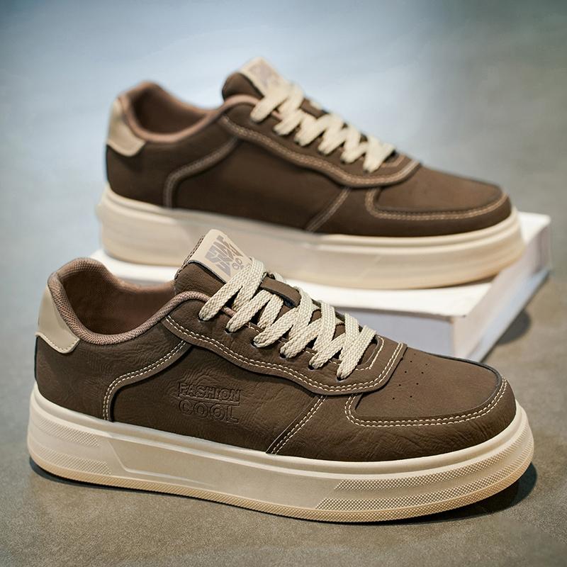 Ny Mote Høst Og Vinter Herre Lav Topp Martin Støvler Studenter Mannlige Gutter Trendende Myk Såle Arbeidssko Arbeidsvern Martin Sneakers