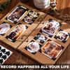 240/24PCS Corner Stickers DIY Vintage Corner Kraft Paper Stickers Scrapbook Self-Adhesive Photo Album Accessories Corner Sticker