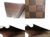 Authentic LOUIS VUITTON Damier Brown Leather Card Holder Notebook Cover #a903  Refurbished