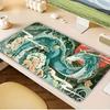 Overlock Mouse Pad Desk Accessories Computer Laptop Pad Game Console Pad Office Pad Keyboard Mouse Pad Cool Dragon