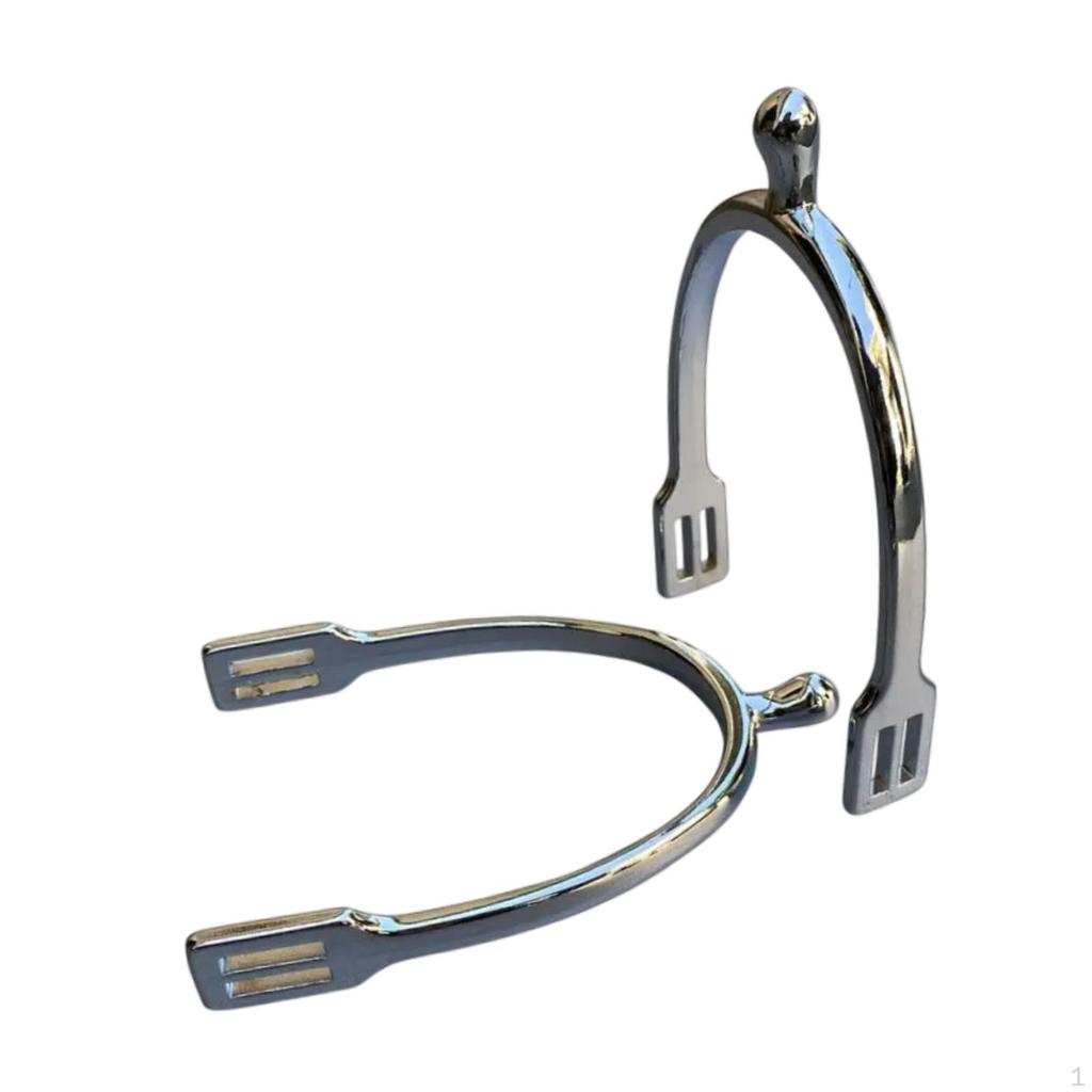 2er-Pack Reitsporen für Damen und Kinder, langlebiges Reitzubehör, Zinklegierung