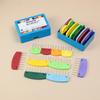 20PCS Premium Stainless Steel Knitting Blockers Set 2 Sizes Blocking Combs & Pins Professional Knitting & Crochet Blocking Tools
