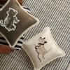 Nordic Style Animal Pillow Cover Washable Sofa Cushion Pillow For Bedroom