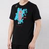Nike DRI-FIT Kyrie Kyrie Irving Basketball Short Sleeve 'Black Blue' Men's BQ3604-011