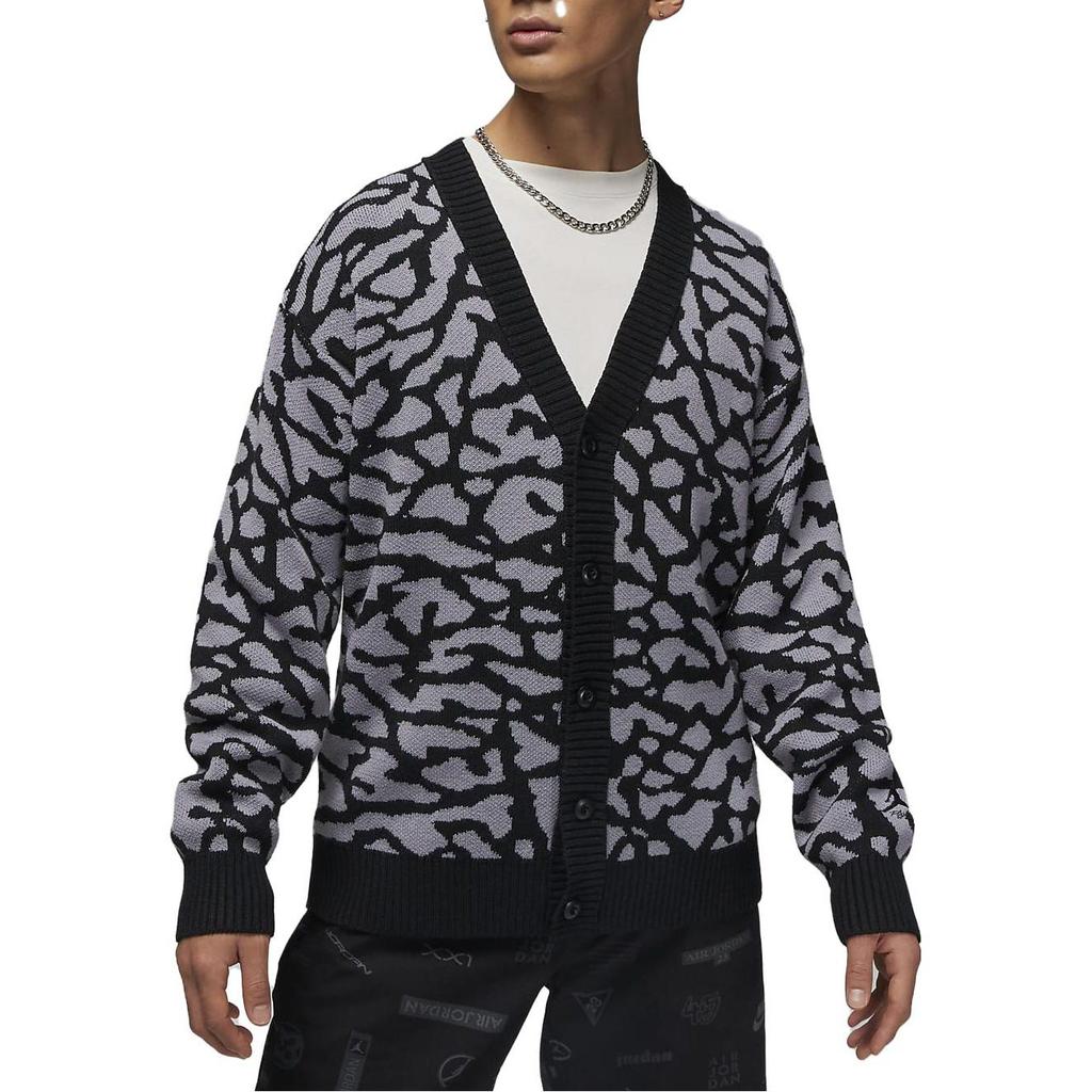 Jordan Fight Heritage Knit Cardigan Asia Sizing DV7574-010