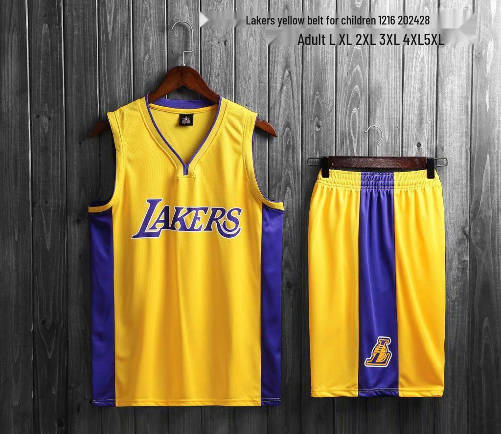 NBA Team Basketball Trikot Set: Bulls, Rockets, Lakers, Cavaliers, Celtics, Heat - Anpassbare Nummern