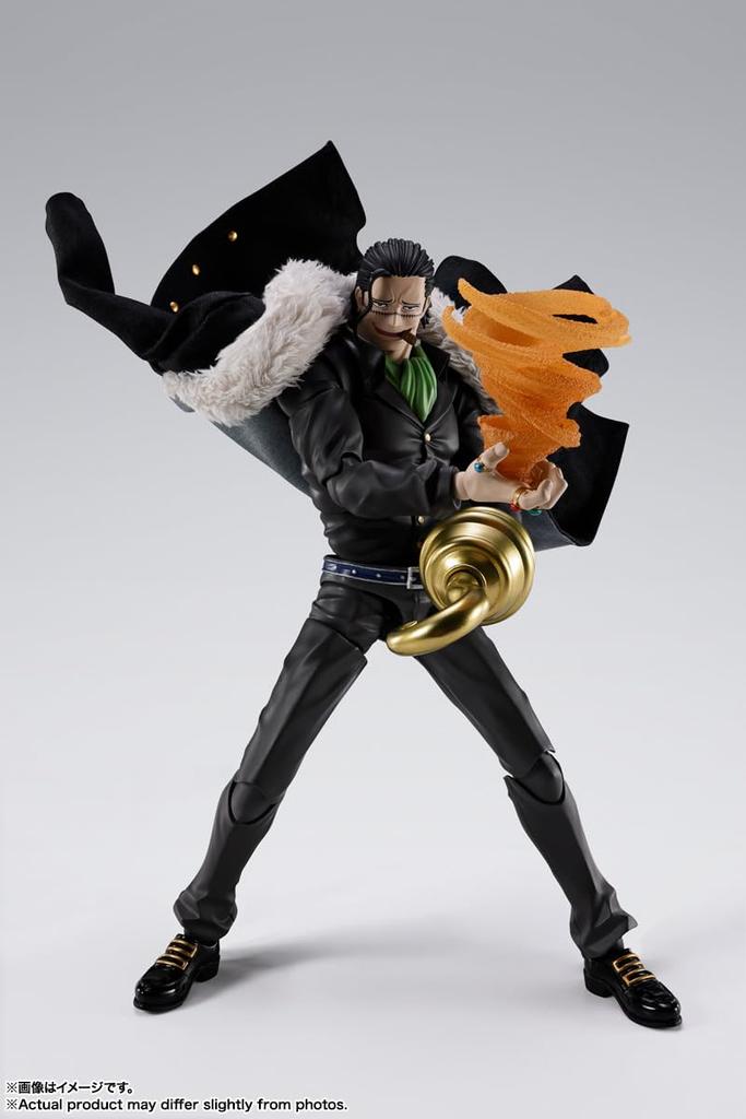 TAMASHII NATIONS ONE PIECE Sir Crocodile Summit 180mm PVC ABS Painted Action Figure S.H.Figuarts -Marineford Battle- Approx. &