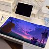 Mouse Pad Anime Carpe Large PC Gamer Computer Mausepad Varmilo Keyboard P-Pokemon Psyduck Gaming Accessories Extended Desk Mat