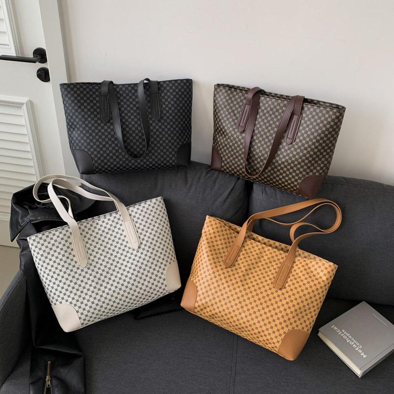 Tote Bag Women'S Bag, Premium Versatile Shoulder Bag, Niche Foreign Style Underarm Bag, Fashionable Large-Capacity Bag