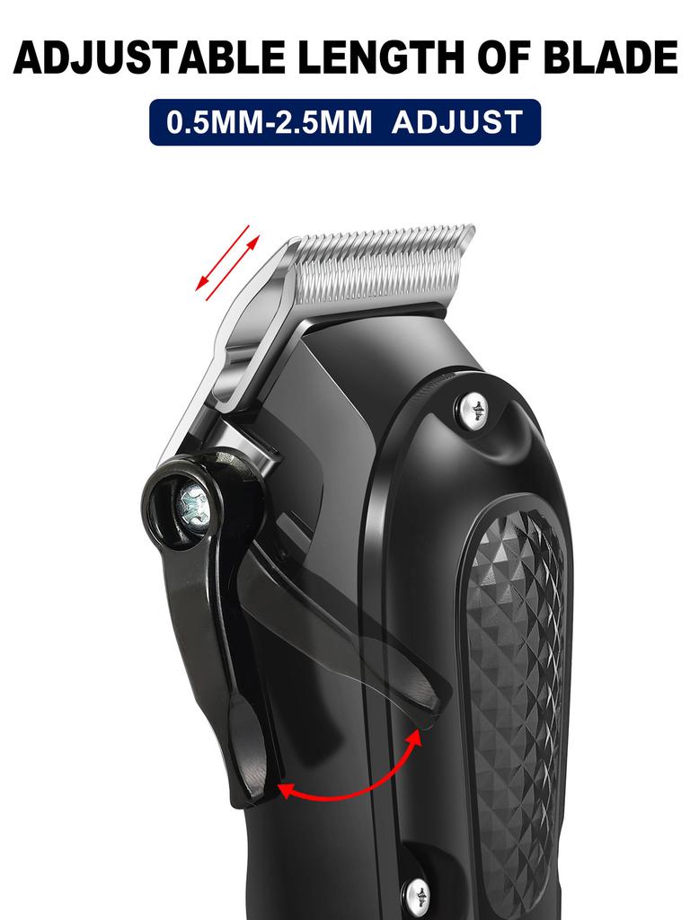 Electric Haircut, Household Haircut Set, Three-speed Adjustable Fader Set Barber Hair Cutting Machine Hair Clippers Men
