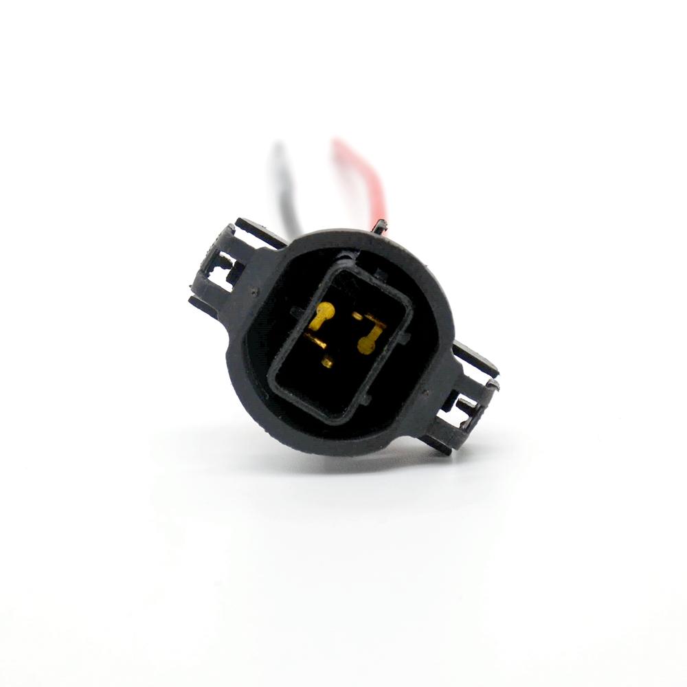 H16 5202 PSX24W PSX26W P13w Auto Fog Lamp Holder Modification Power-taking Male Connector and Female Contact