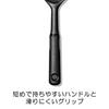 OXO Nylon Mini Cooking Spoon, 23cm, for Scooping, Mixing, and Serving, Dishwasher Safe, Black