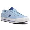 Converse One Star Ox Vintage Casual Board Shoes Unisex Aqua Blue
