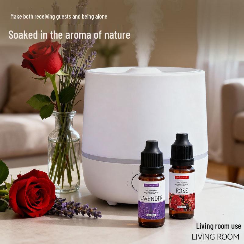 Aroma Essential Oil Set for Humidifier - 6 x 10ml Water-Soluble, Long-Lasting Moisturizing Indoor Diffusers