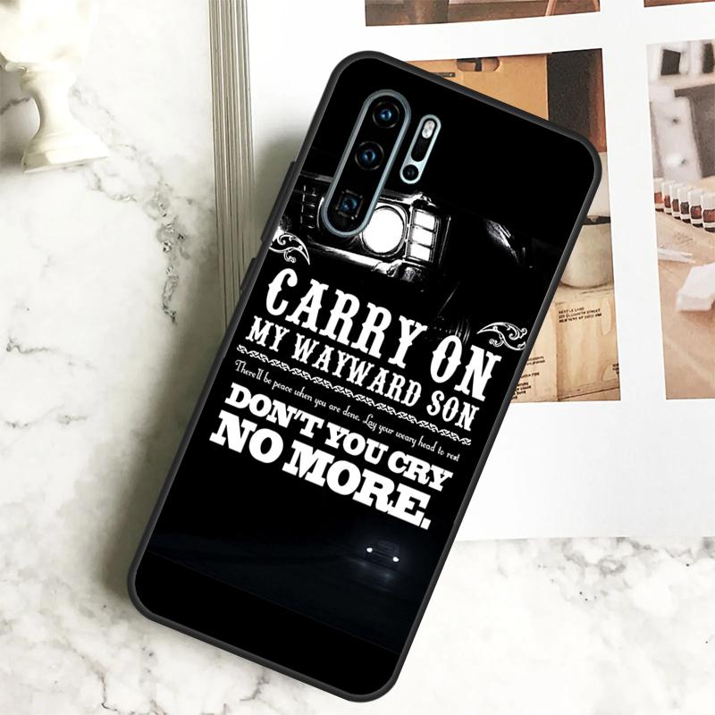 

Сверхъестественное CARRY ON MY WAYWARD SONS Для Huawei Nova 5T 9 10 SE 7i 8i 11i 12i Y60 Y61 Y70 Y72 Y73 Y90 Y91 P20 P40 P30 Lite Чехол Huawei Nova 8i