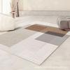Nordic Style Modern Simple Living Room and Bedroom Carpet with Coffee Table Mat