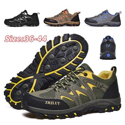 Scarpe da fuoristrada Scarpe da trekking da viaggio all'aperto Scarpe da uomo traspiranti Suole antiscivolo resistenti all'usura Tomaia interna traspirante confortevole