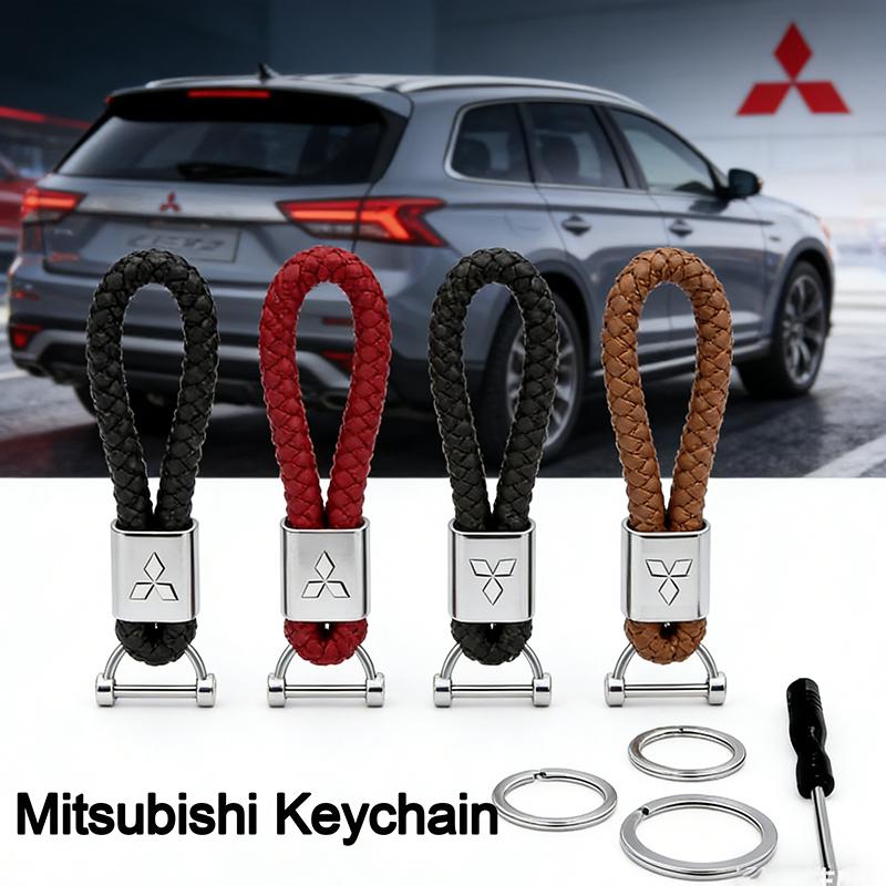cxmvxd1 Car Emblem Key Rings Man Woman Keychain Gift for Mitsubishi Triton ASX EVO Lancer Montero Mirage Pajero Galant L200 OTO