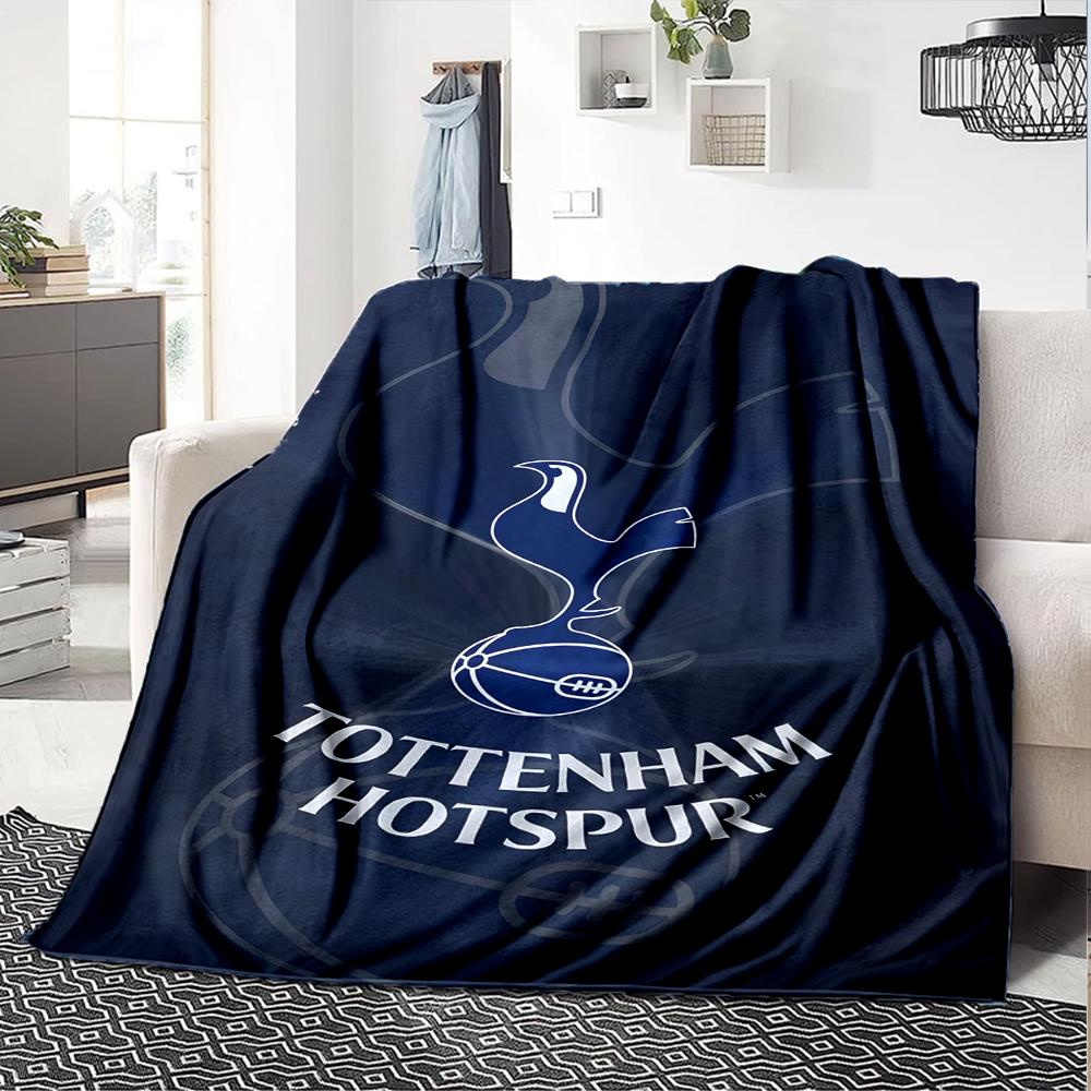 1pc T-Tottenham Hotspur Blanket, Gift, for Men and Women, Soft Blanket, Good for Sofa Bed Couch Travel, Lightweight Flannel Blanket